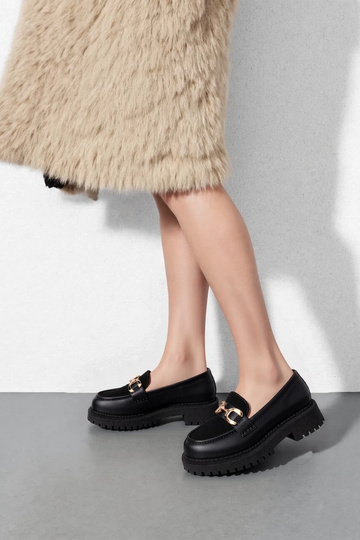 Juodi elegantiški mokasinai... 2