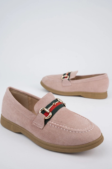 Rožiniai mokasinai "Elegante" 2