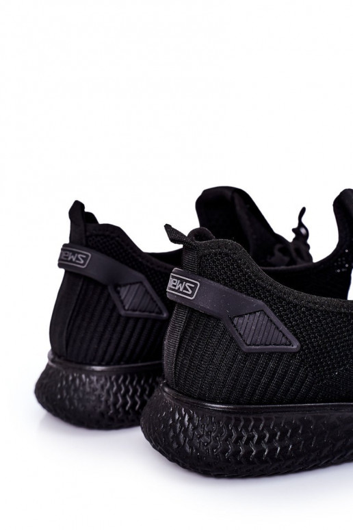 Vyriški Sportinio stiliaus batai Slip-On juodos spalvos Ryan