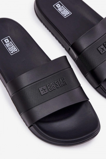 Šlepetės Vyriški Big Star RR174A046 juodos spalvos