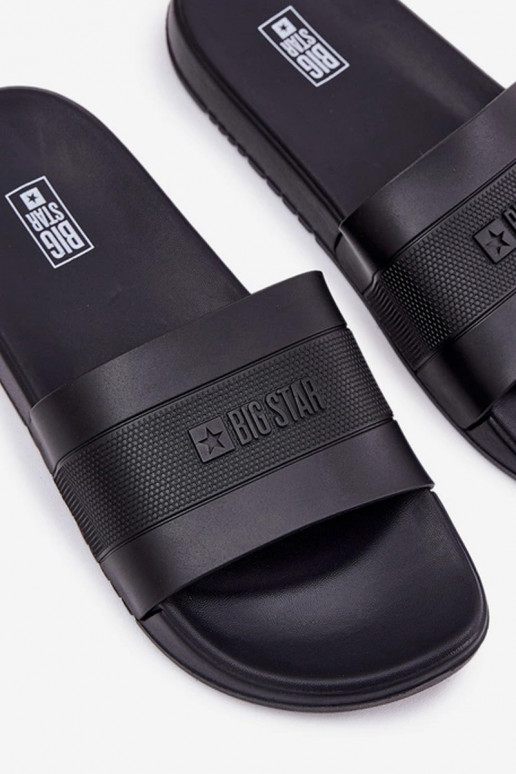 Šlepetės Vyriški Big Star RR174A046 juodos spalvos