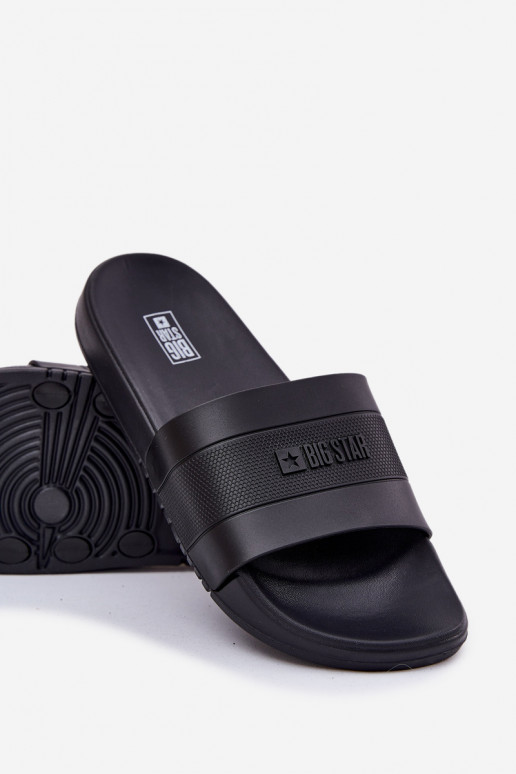 Šlepetės Vyriški Big Star RR174A046 juodos spalvos