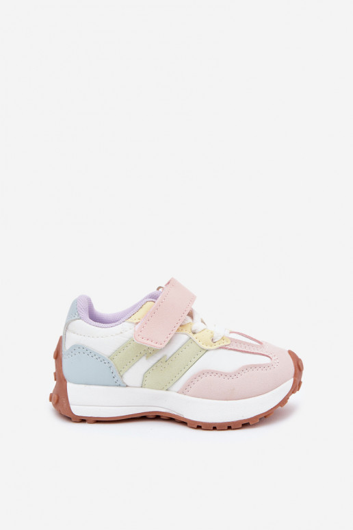 batai Vaikiški sportbačiai su lipniais užsegimais įvairių spalvų Miranda