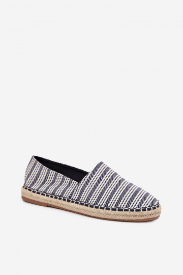 espadrilės Vyriški Su Braid tamsiai mėlynos spalvos Daniell