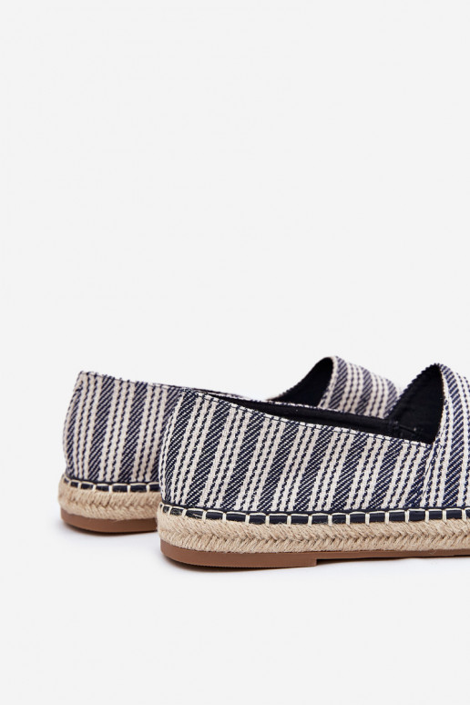espadrilės Vyriški Su Braid tamsiai mėlynos spalvos Daniell
