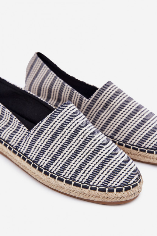 espadrilės Vyriški Su Braid tamsiai mėlynos spalvos Daniell