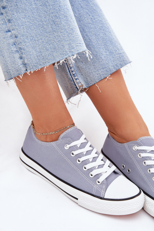 Moteriškas Klasikinio modelio laisvalaikio batai mėlynos spalvos Omerta