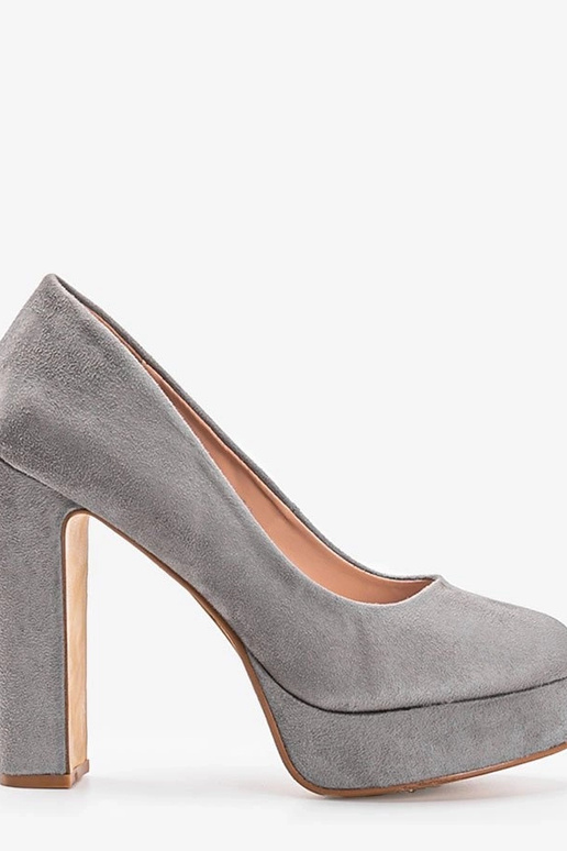 Juodi medžiaginiai bateliai su...