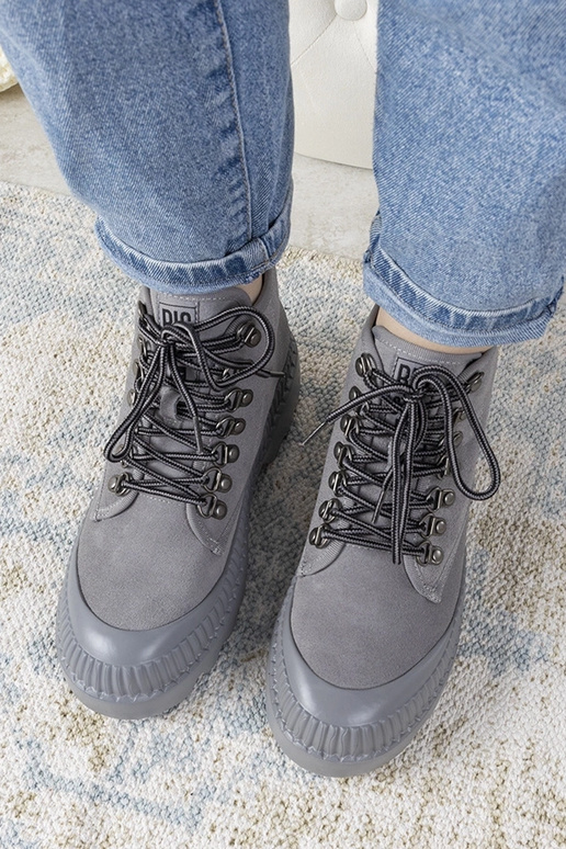 Tamsiai mėlyni turistiniai batai,...