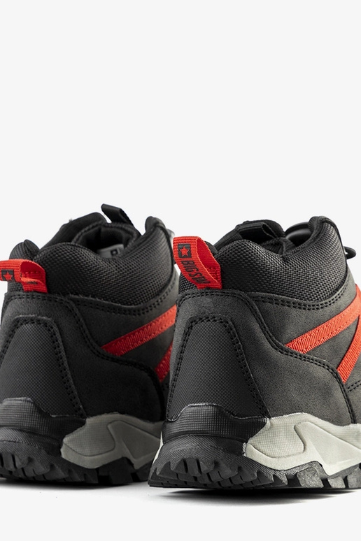 BIG STAR Juodi vaikiški žygio bateliai