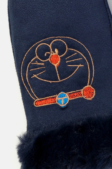Tamsiai mėlynos Kitty vaikiškos pirštinės 2