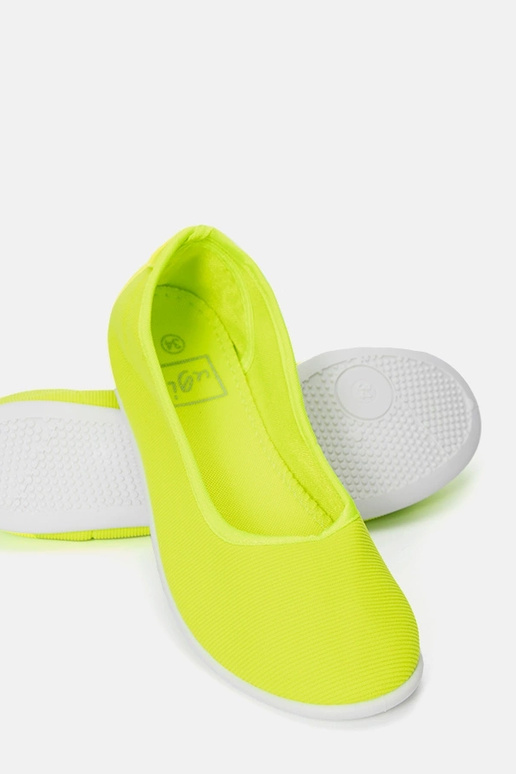 Žalios Geneseo vaikiškos baleto šlepetės Žalios Geneseo vaikiškos baleto šlepetės