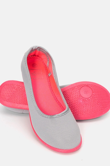 Geneseo pilkos ir rožinės spalvos vaikiškos balerinos 2