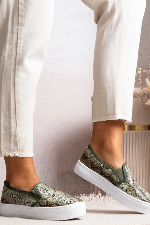 Žalios spalvos „Irving“ sportbačiai