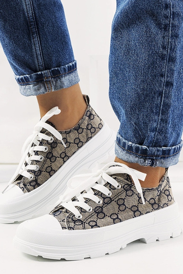 Rožinė-smėliniai bateliai,...