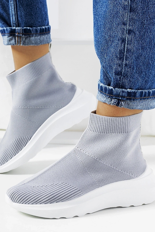 Jennifer pilki aukštakulniai sportbačiai