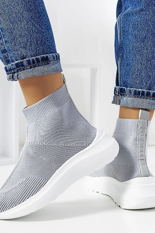 Jennifer pilki aukštakulniai sportbačiai