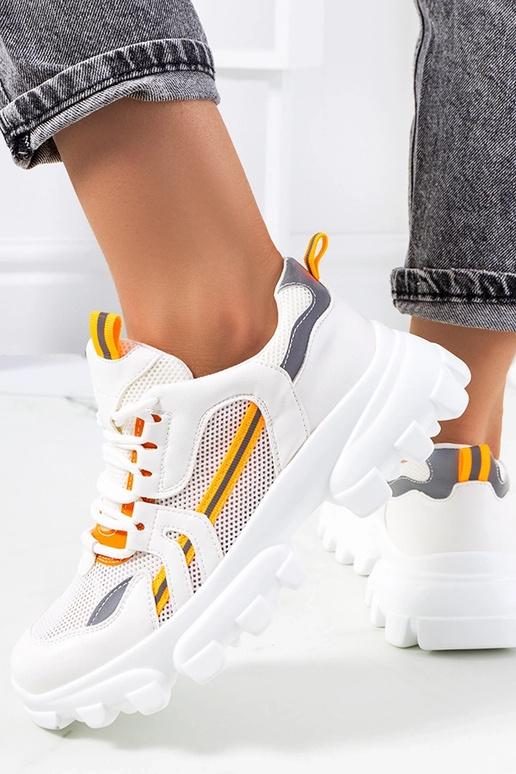 Moteriški Bernier balti sportbačiai