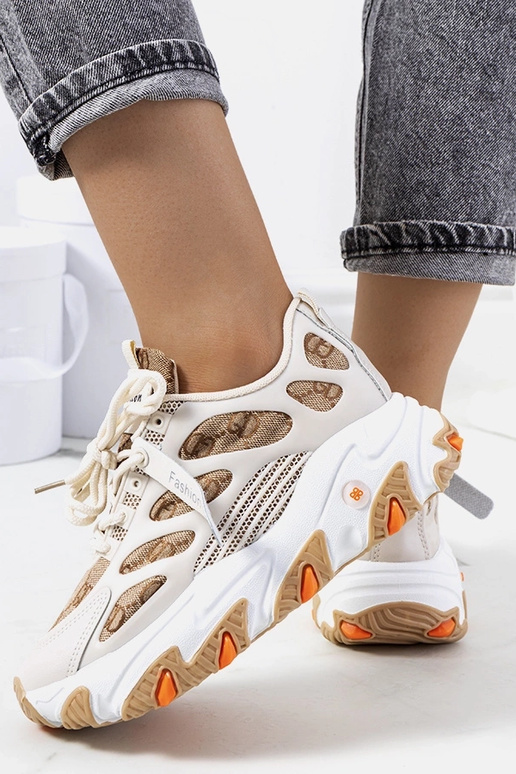 Smėlio spalvos Melsen moteriški...