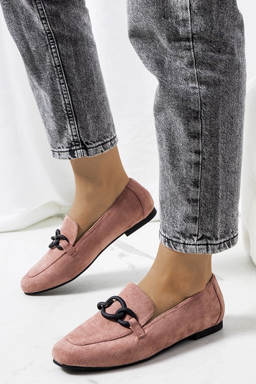 Rožiniai Dante odiniai pusbačiai