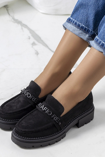 Juodi mokasinai ant aukštos... 2