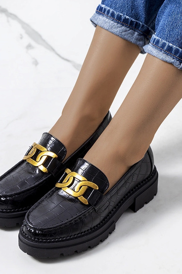 Juodi mokasinai ant aukštos... 2