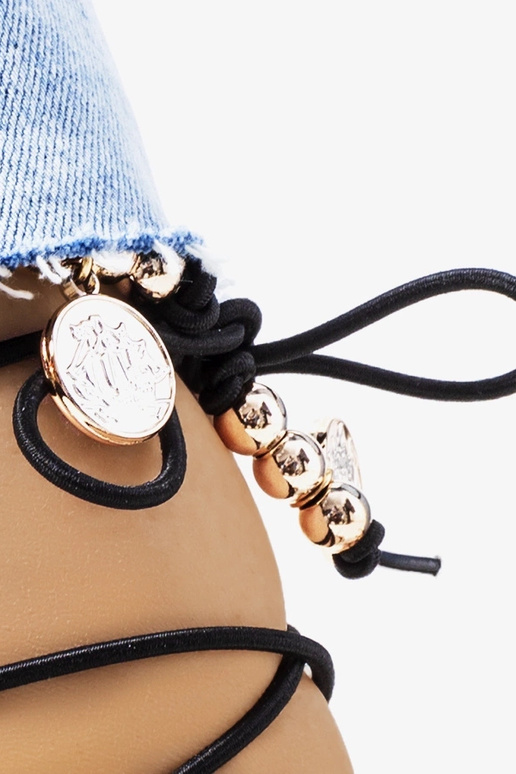 Juodos lakuotos odos Albertis basutės Juodos lakuotos odos Albertis basutės