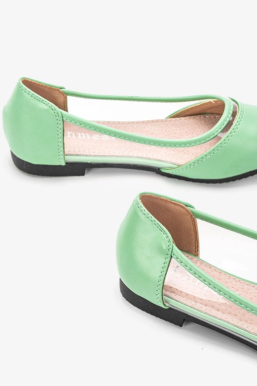 Žalios pusiau permatomos Juva baleto...