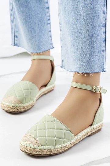Faiza žalios espadrilės