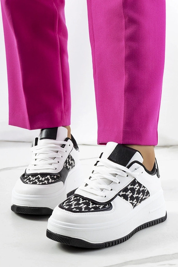 Balti sportbačiai aukštu...