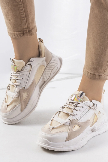 Smėlio spalvos Mansfield sportbačiai