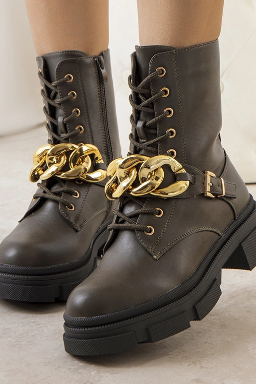 Žalios spalvos Iversen žygio batai