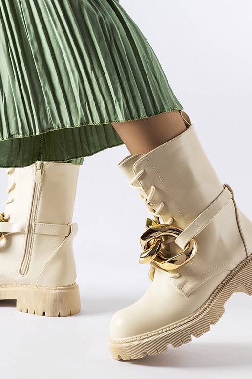 Beige Galar grandininiai batai Beige Galar grandininiai batai