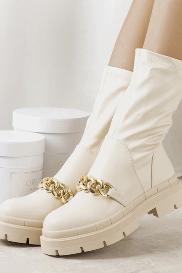 Smėlio spalvos kulkšnies...