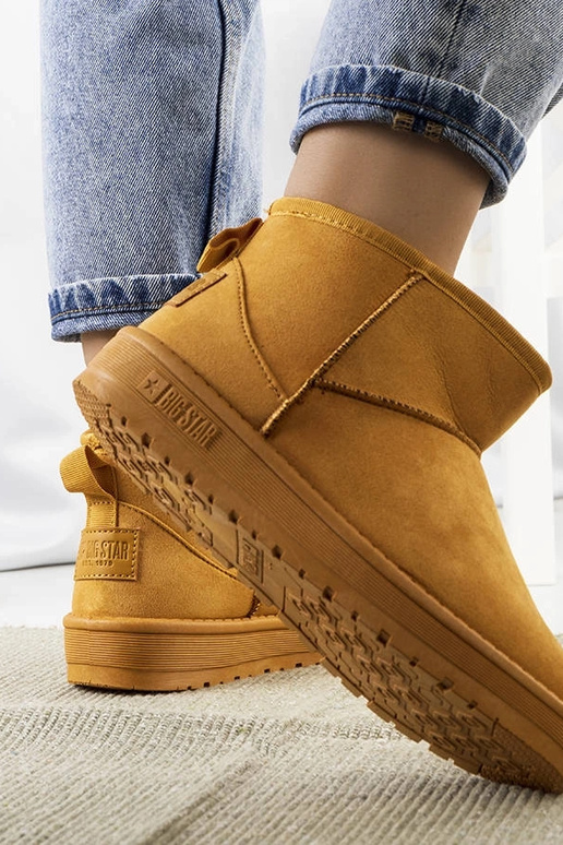 Rudos spalvos moteriški sniego batai...