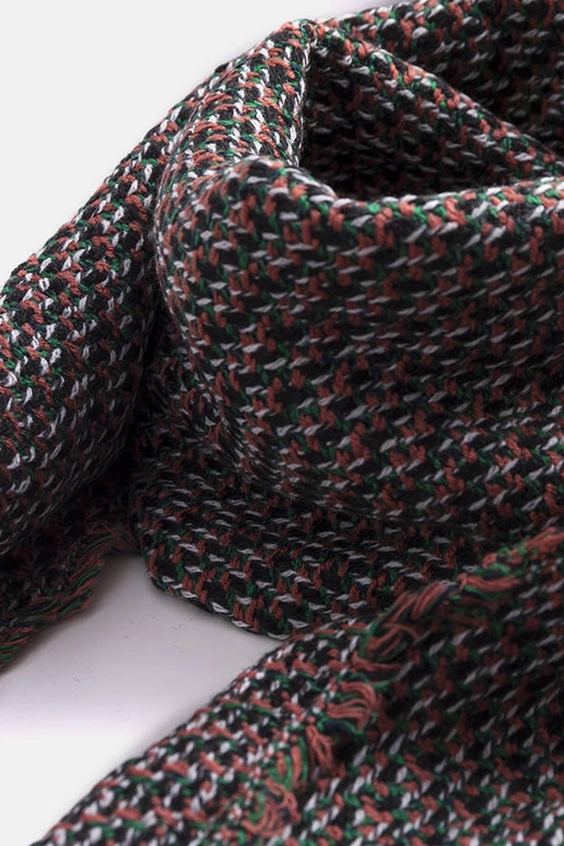 Aria žalias oranžinis šalikas