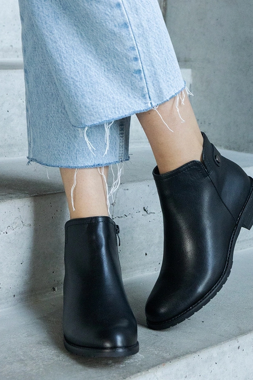 Juodi Baida izoliuoti kulkšnies batai