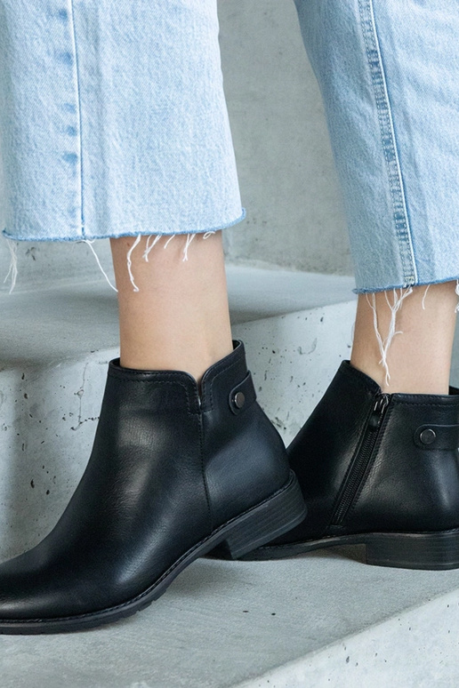 Juodi Baida izoliuoti kulkšnies batai