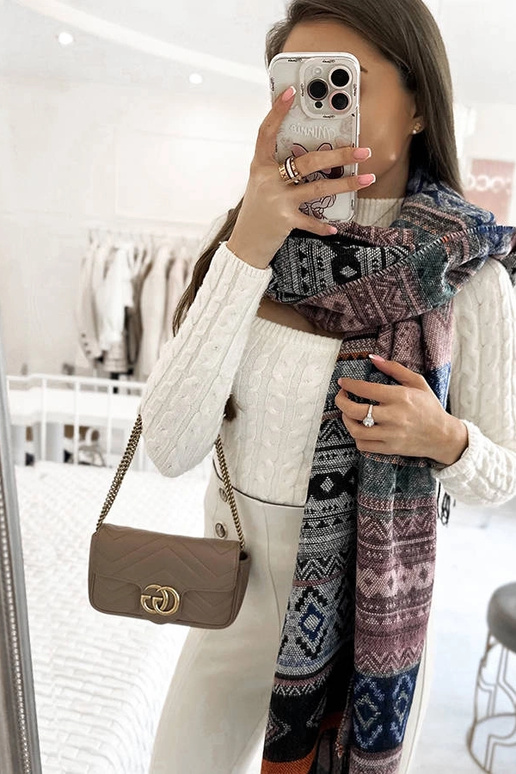 Kobe oranžinė skara Kobe oranžinė skara