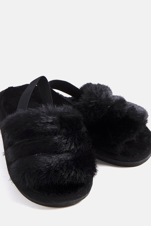 Leilanos juodos tamprios šlepetės Leilanos juodos tamprios šlepetės