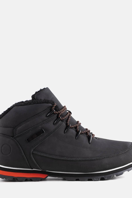 Juodi žieminiai žygio batai , „Violette" Juodi žieminiai žygio batai , „Violette"