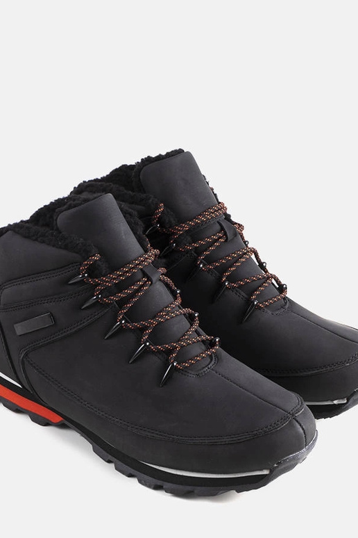 Juodi žieminiai žygio batai , „Violette" Juodi žieminiai žygio batai , „Violette"