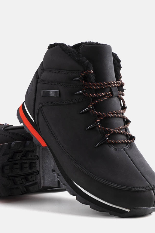 Juodi žieminiai žygio batai , „Violette" Juodi žieminiai žygio batai , „Violette"