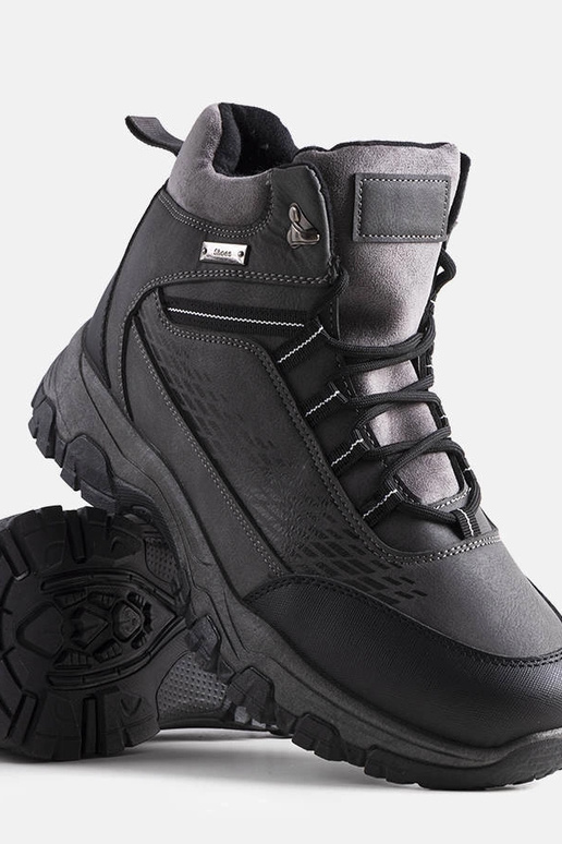 Jaxx pilki izoliuoti žygio batai Jaxx pilki izoliuoti žygio batai