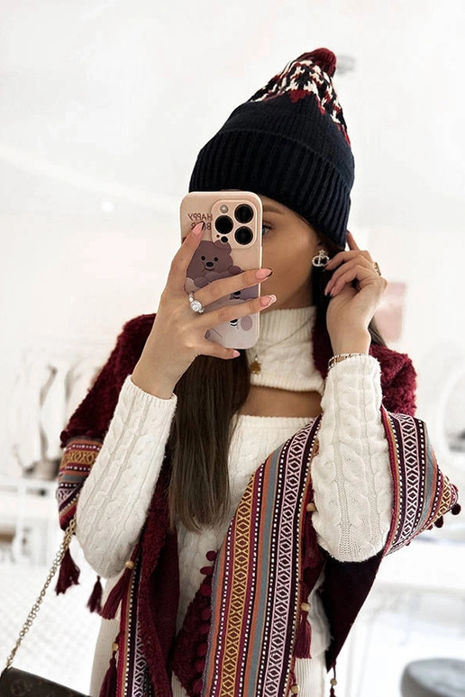 Juoda Abner kepuraitė Juoda Abner kepuraitė