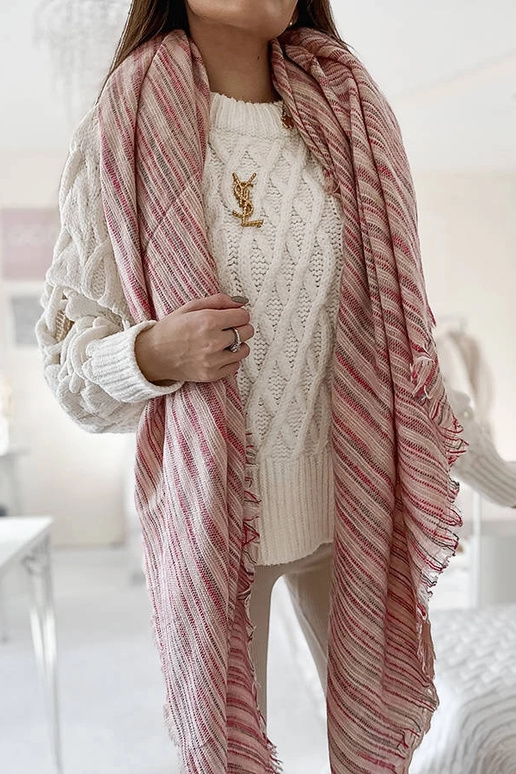 Nyomi rožinė skara Nyomi rožinė skara