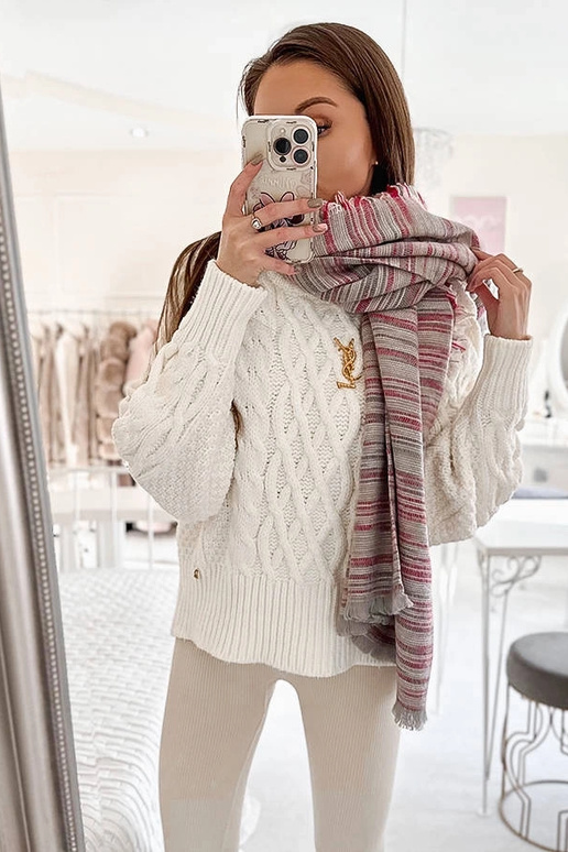 Violetinė Nyomi skara Violetinė Nyomi skara