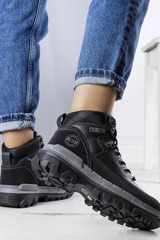 Juodi Big Star Boots KK274222 BLACK