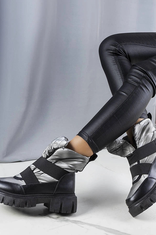 Francisco pilki izoliuoti sniego batai