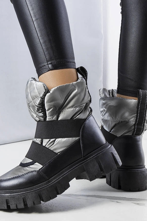 Francisco pilki izoliuoti sniego batai